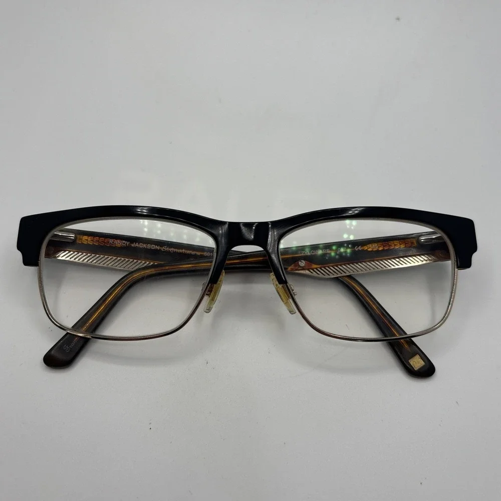 Randy Jackson Signature 6017 XL Eyeglasses Frame Matte Black 55-18-145mm #C264